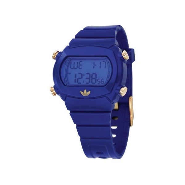 Adidas Candy LCD Blue Watch with Royal Blue