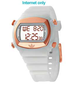 Adidas Candy White Digital Chronograph Watch