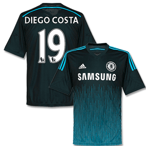 Chelsea 3rd Diego Costa 19 Shirt 2014 2015 (PS
