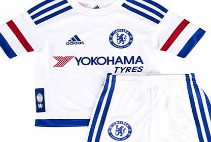 Adidas Chelsea Away Mini Kit 2015/16 White S11656