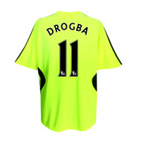 Adidas Chelsea Away Shirt 2007/08 - Womens with Drogba