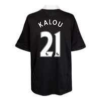 Adidas Chelsea Away Shirt 2008/09 with Kalou 21 printing.