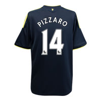 Adidas Chelsea Away Shirt 2009/10 with Pizzaro 14