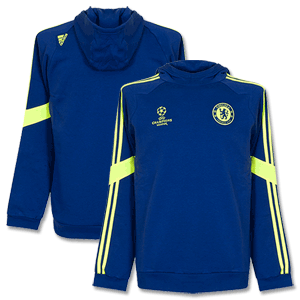 Adidas Chelsea Champions League Hooded Sweat Top 2014