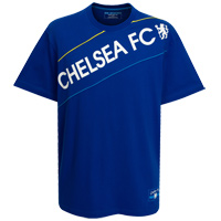Adidas Chelsea Diagonal T-Shirt - Royal.