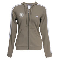 Adidas Chelsea Essentials 3 Stripe Hoodie - Ventura