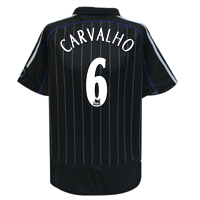 Adidas Chelsea European Shirt 2006/07 with Carvalho 6