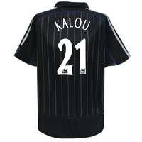 Adidas Chelsea European Shirt 2006/07 with Kalou 21