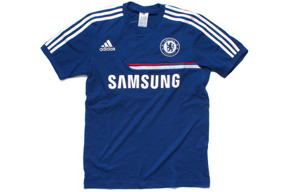 adidas Chelsea FC S/S Football T-Shirt Dark Blue