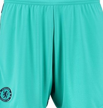 Adidas Chelsea Goalkeeper Shorts 2015/16 - Kids Green