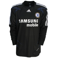 Chelsea Home Goalkeeper Shirt 2007/08 with Cech