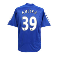 Adidas Chelsea Home Shirt 2006/08 - Kids with Anelka 39