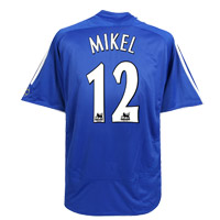 Adidas Chelsea Home Shirt 2006/08 - Kids with Mikel 12
