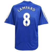 Adidas Chelsea Home Shirt 2006/08 with Lampard 8