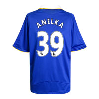Adidas Chelsea Home Shirt 2008/09 with Anelka 39