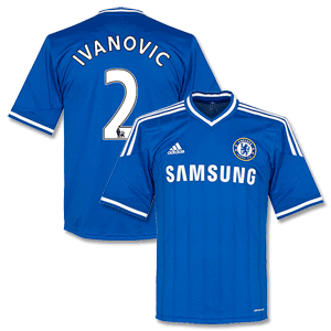 Adidas Chelsea Home Shirt 2013 2014   Ivanovic 2
