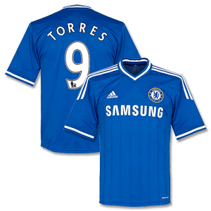 Adidas Chelsea Home Shirt 2013 2014   Torres 9