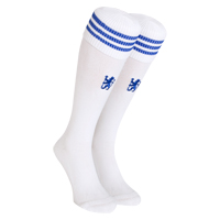 Adidas Chelsea Home Socks 2010/11 - White/Reflex Blue.