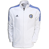 Adidas Chelsea Leisure Essential Track Jacket - White.