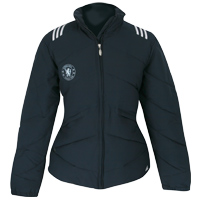 Adidas Chelsea Padded Jacket - Navy/White - Womens.