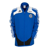 Adidas Chelsea Presentation Jacket - Reflex Blue/Black.