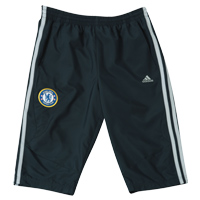 Adidas Chelsea Record and#190; Pant - Dark Navy/White.