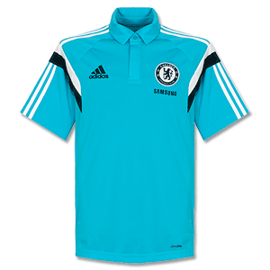 Chelsea Sky Blue Polo Shirt 2014 2015