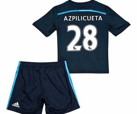 Adidas Chelsea Third Mini Kit 2014/15 with Azpilicueta