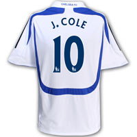 Adidas Chelsea Third Shirt 2007/08 with J. Cole 10
