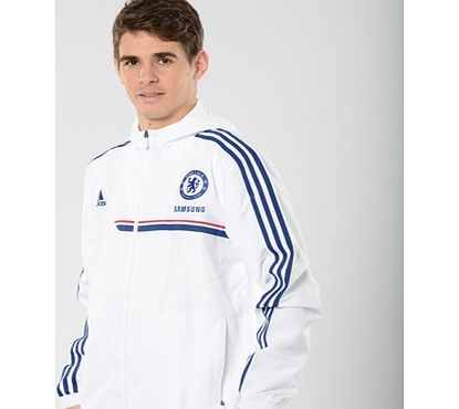 Chelsea Training Presentation Jacket White G89690