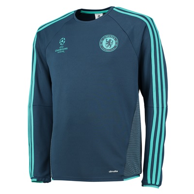 Adidas Chelsea UCL Training Top Blue S12114