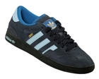 Adidas Ciero Navy/Sky Blue Suede Trainers