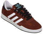 Adidas Ciero Update Maroon Suede Trainers