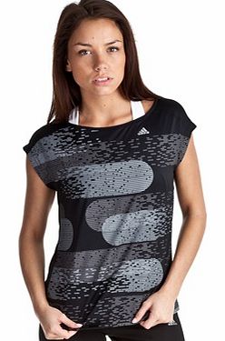 Adidas Climacool Graphic Tee - Black/Matte