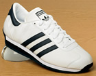 Adidas Country 2 White/Navy Leather Trainers