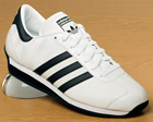 Adidas Country 2 White/Navy Leather Trainers