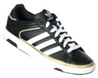 Court One S Black/White Leather Trainer