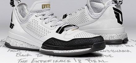 Adidas D Lillard Basketball Shoe - White/Core