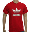 Adidas D-Trefoil Red/White Tee Shirt