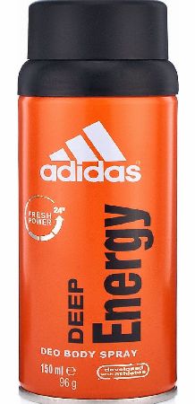 Adidas Deep Energy Deodorant Bodyspray
