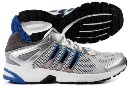adidas Duramo 5 Mens Running Shoes Silver/Iron/Blue