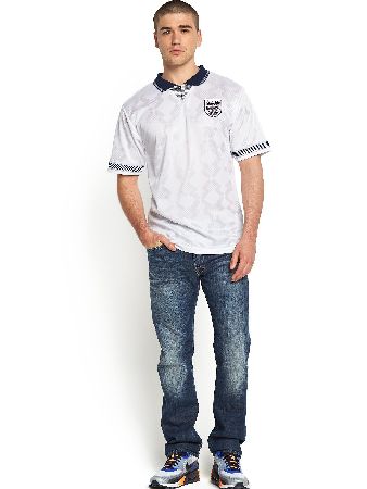 Adidas England 1990 Home Short Sleeved Shirt