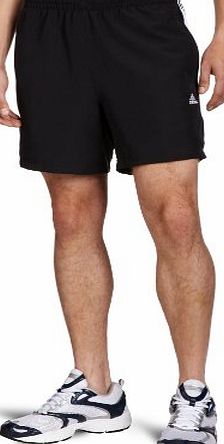 adidas Essentials 3-Stripes Mens Chelsea Shorts, Black/White, X-Large