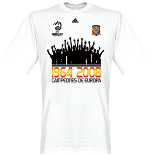 Adidas Euro 2008 adidas Spain Winners T-shirt Delivery