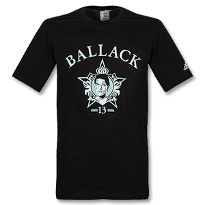 Euro 2008 Ballack No.13 Graphic T-Shirt - black
