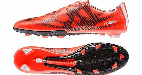 Adidas F10 Firm Ground Football Boots Red B34859
