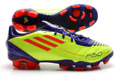 Adidas F10 TRX AG Football Boots Electricity/Infrared