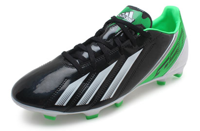 Adidas F10 TRX FG Football Boots Black/Green