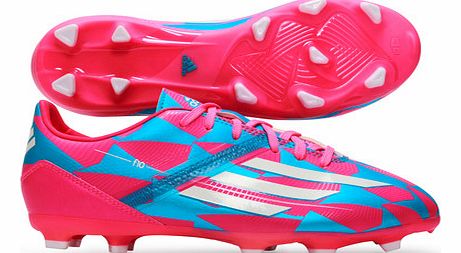 F10 TRX FG Kids Football Boots Neon Pink/Running