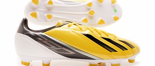 Adidas F10 TRX FG Kids Football Boots Vivid